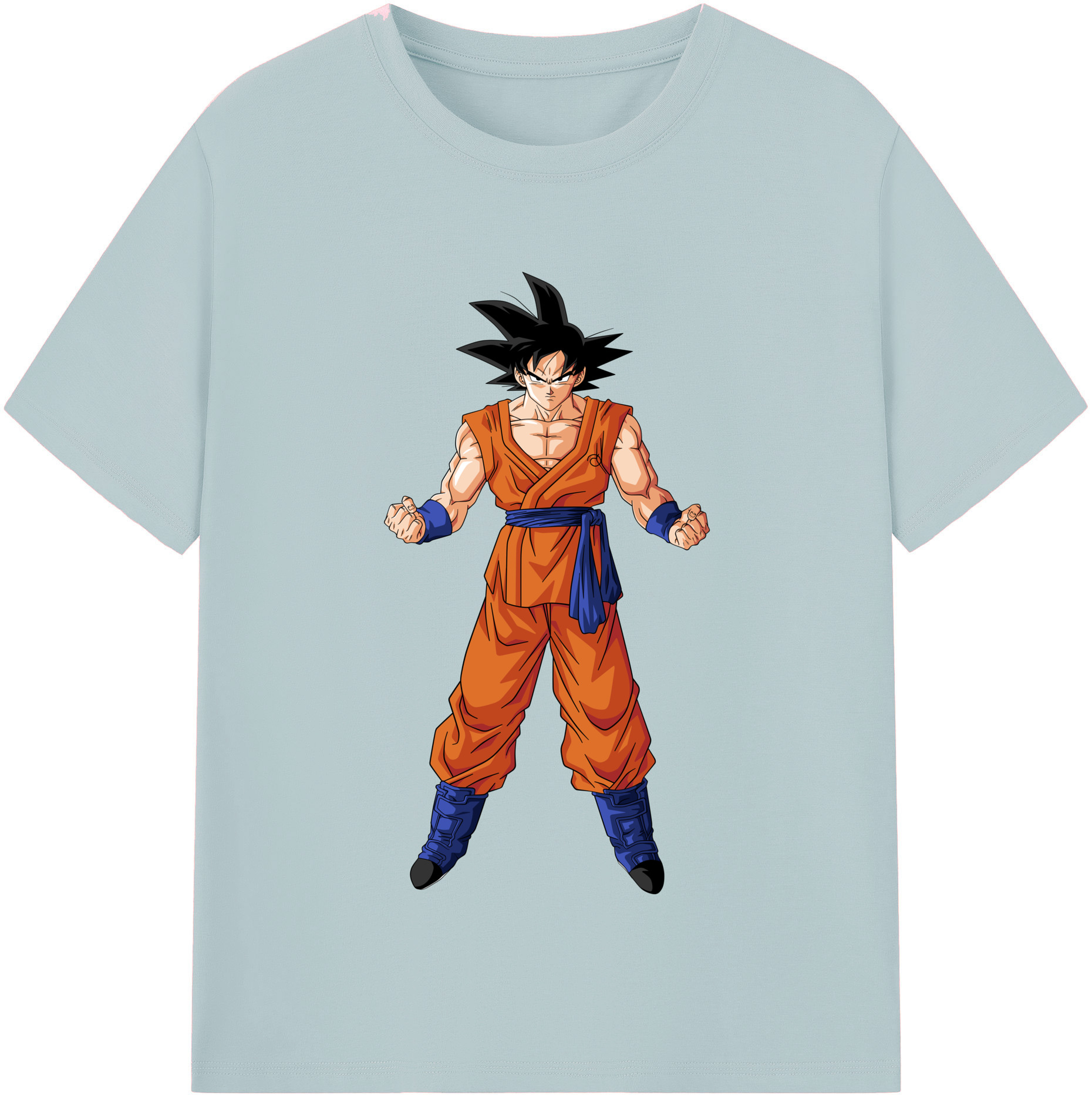 （画像用） ドラゴンボール 孫悟空（そん ごくう）Son Goku カカロット DRAGON BALL Kakarotto 綿100％半袖Tシャツ（フロントプリント）